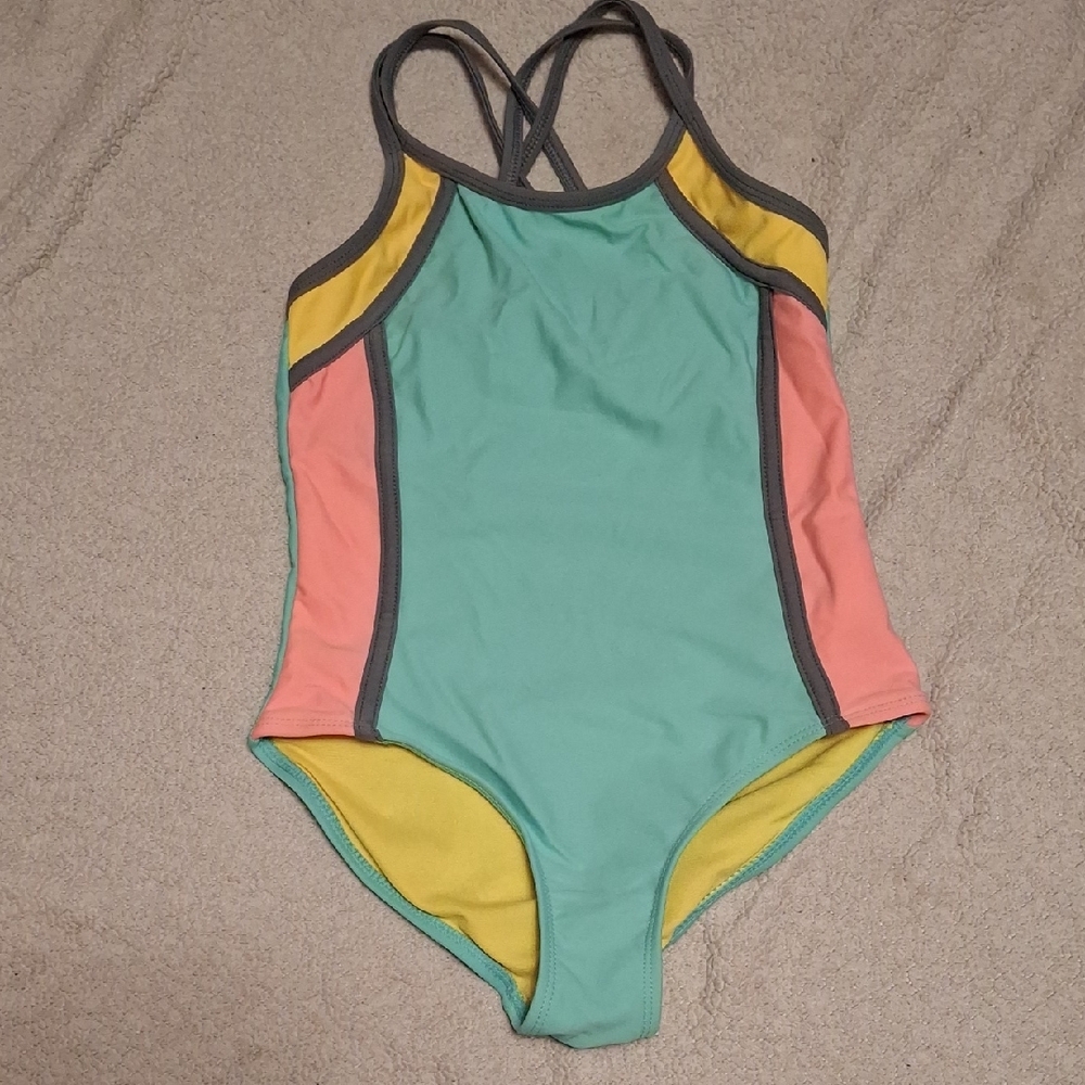 Wonder Nation Yellow and Gray Top